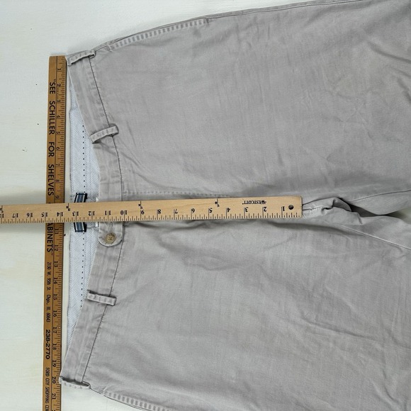 VTG Peter Millar Pants Men's 38x32 Beige Chino Khaki Golf 100% Pima Cotton Y2K - Picture 3 of 13
